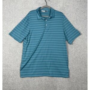 Kjus Golf Polo Shirt Mens‎ XL Performance Moisture Wicking Preppy UPF 50+